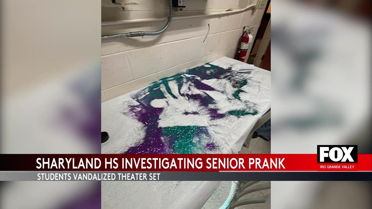 Sharyland High School Senior Prank Leads To Investigation And Cleanup Efforts