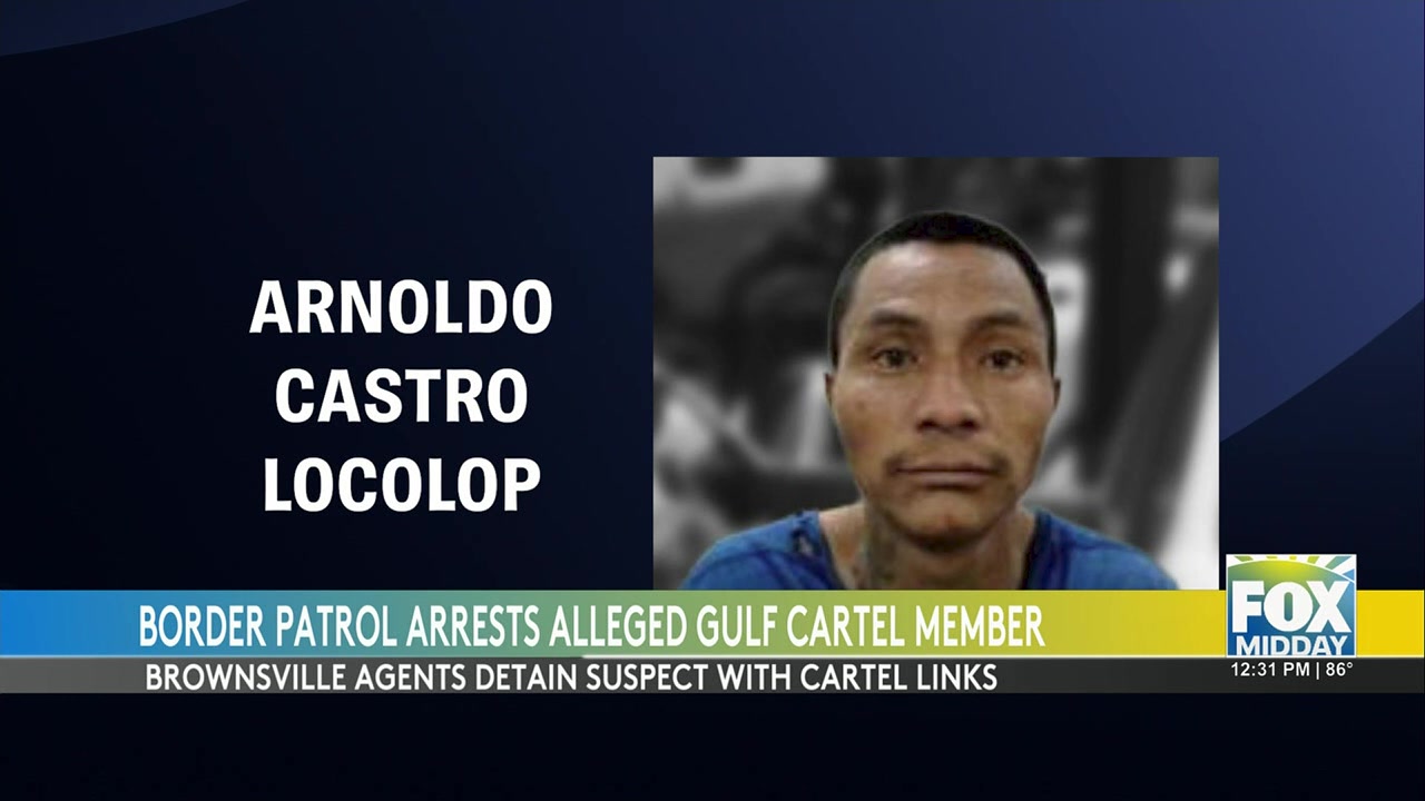 U.S. Border Patrol Arrests Alleged Gulf Cartel Member In Brownsville