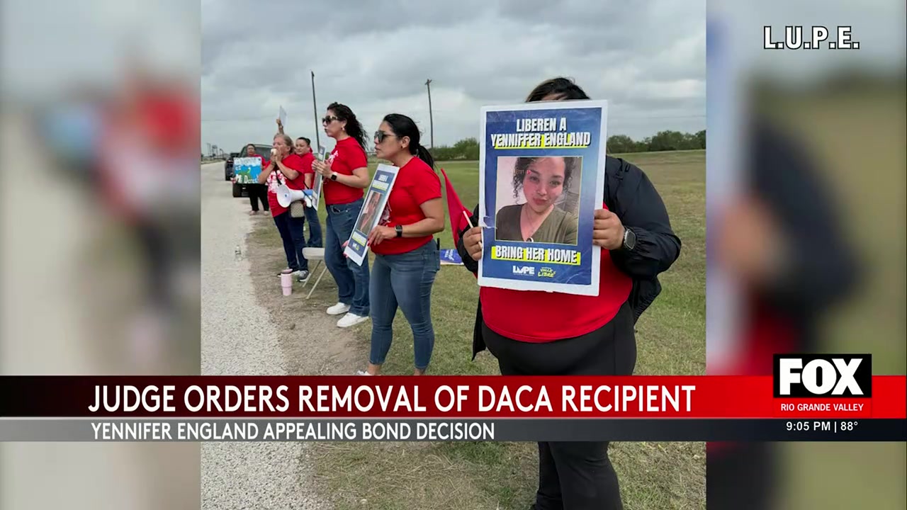 Immigration Judge Orders Deportation Of Valley DACA Recipient Yenifer England