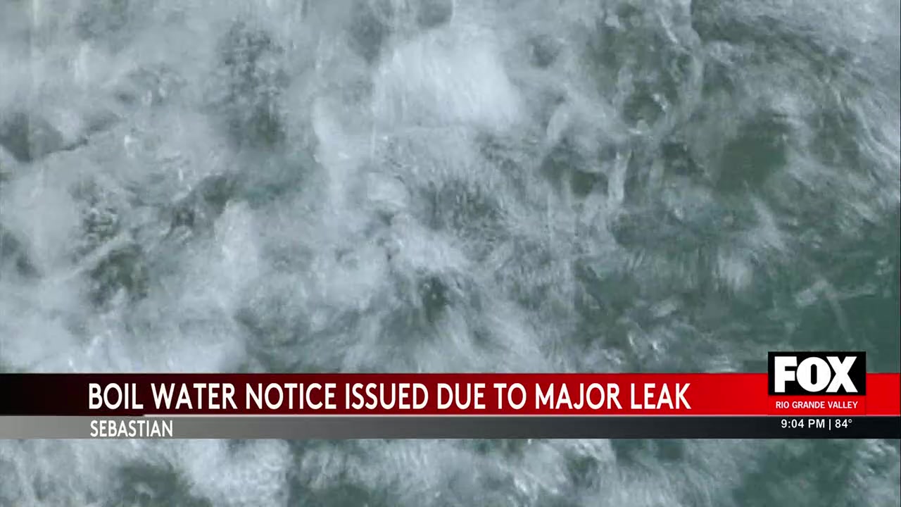 Boil Water Advisory Issued In Edcouch After Major Water Leak