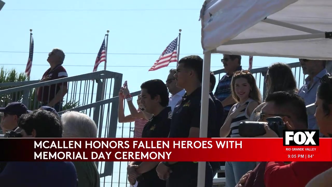 Memorial Day Ceremony In McAllen Honors Fallen Heroes | FOX RGV