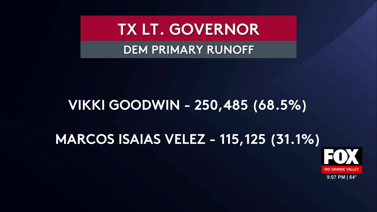 Democrat Vicki Goodwin Wins Lieutenant Governor Nomination In Texas