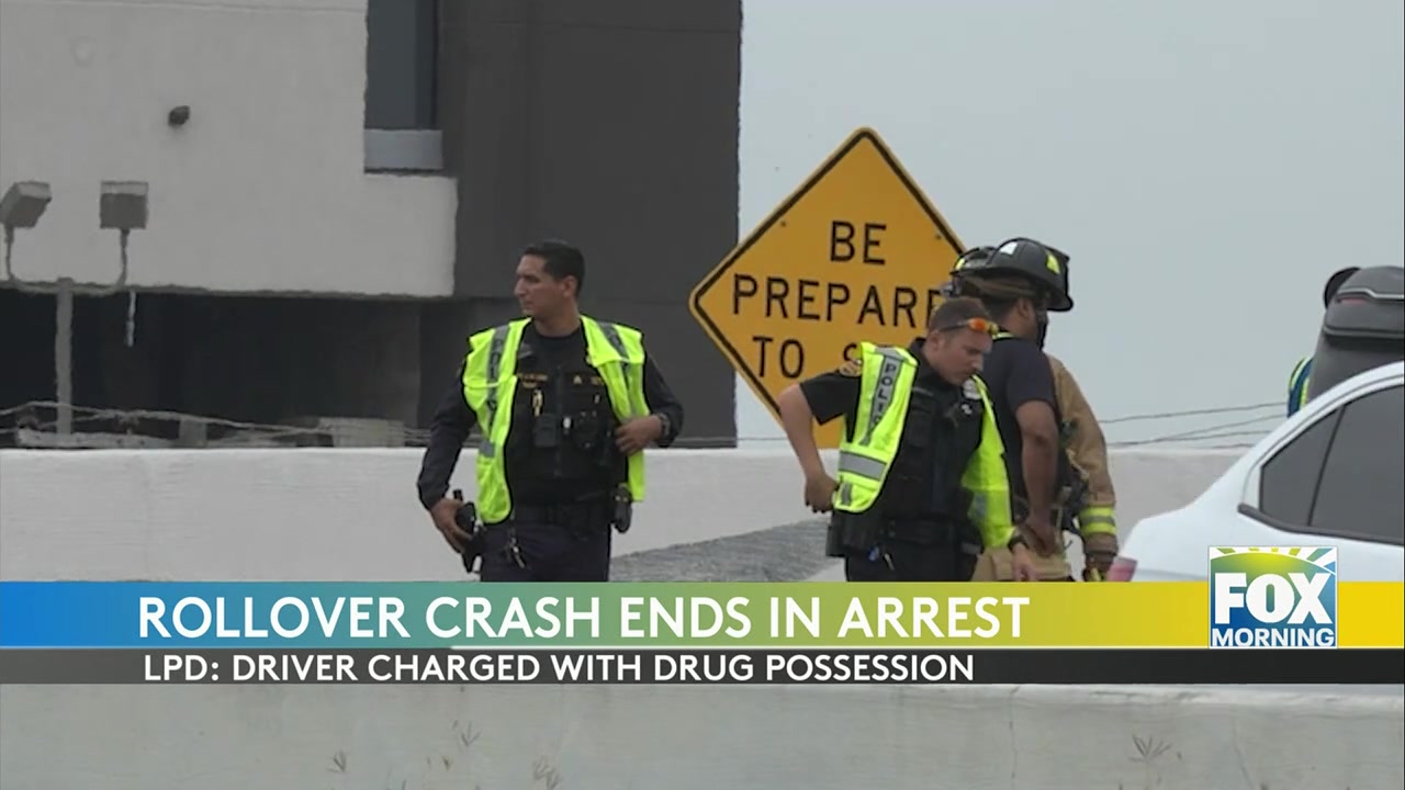 Laredo Vehicle Rollover: Single Vehicle Rollover In Laredo Leads To Drug Arrest
