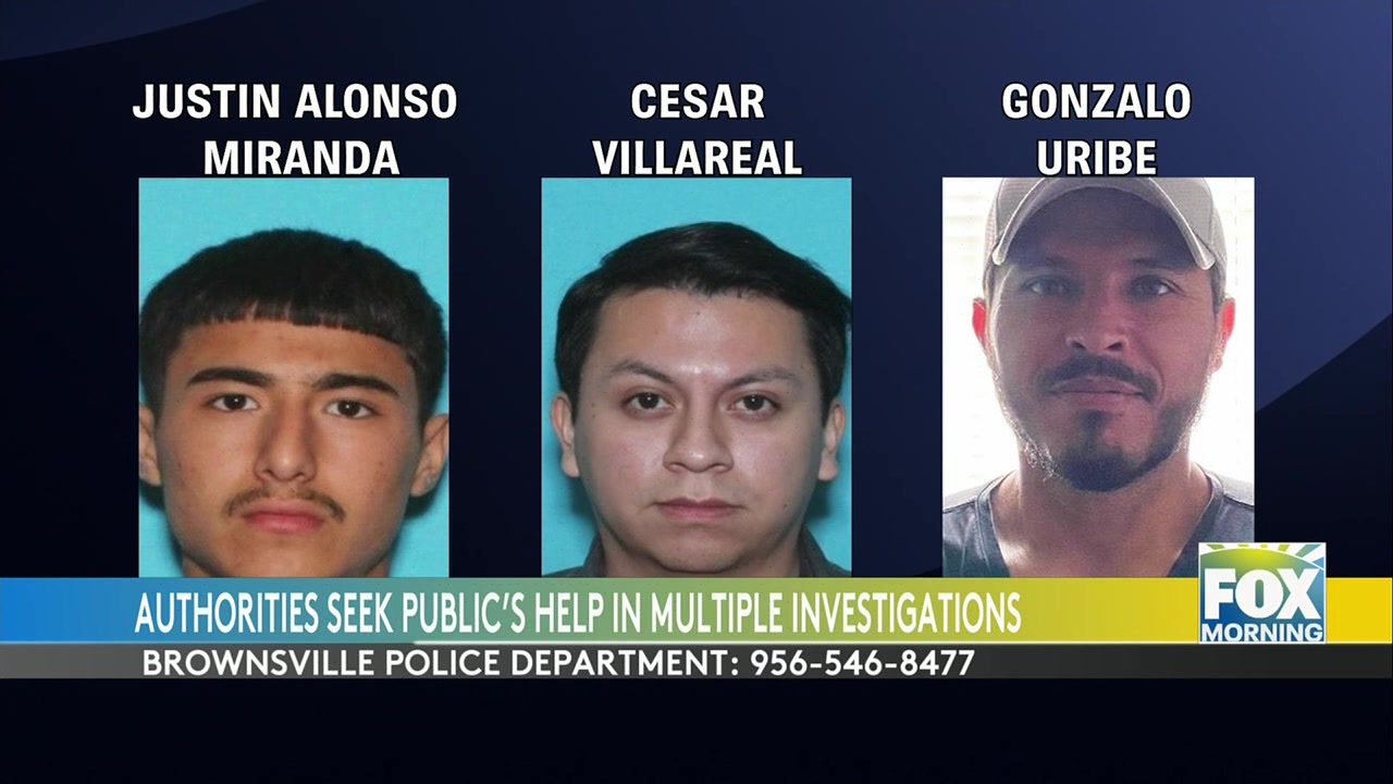Brownsville Most Wanted: Brownsville Police Seek Suspects In Separate Criminal Investigations