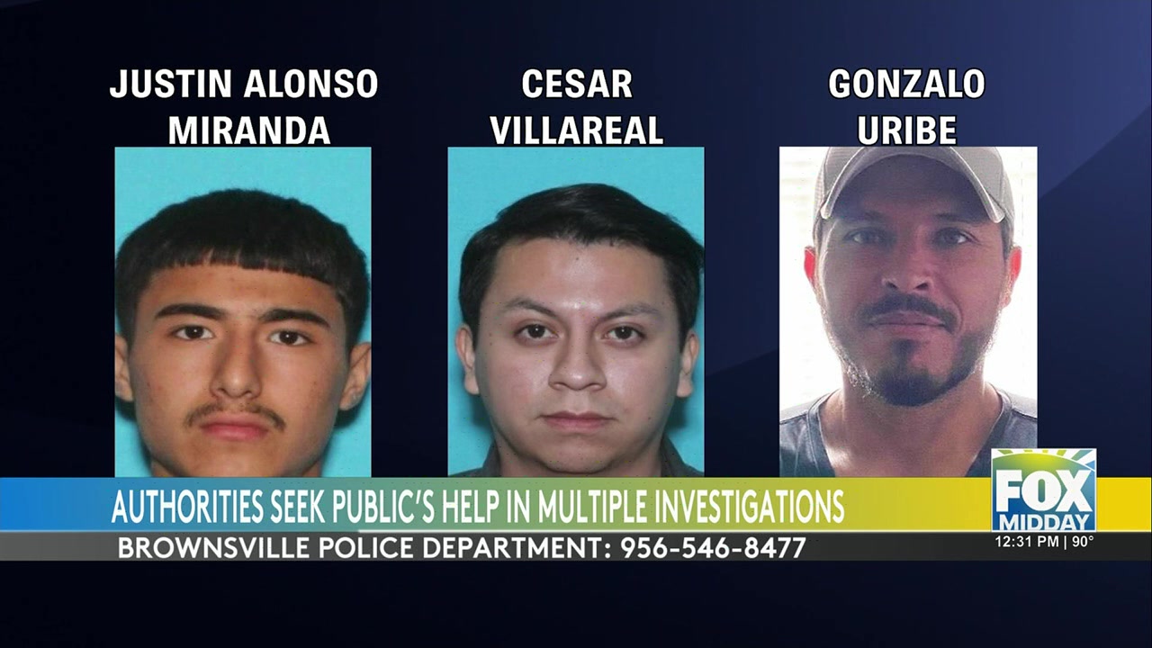 Wanted: Brownsville Police Seek Public Help Identifying Three Suspects ...