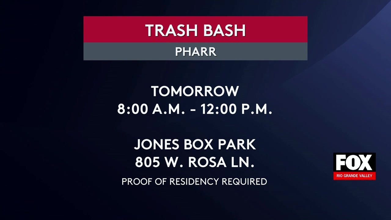 Pharr Residents Offered Special Bulky Trash Collection Event