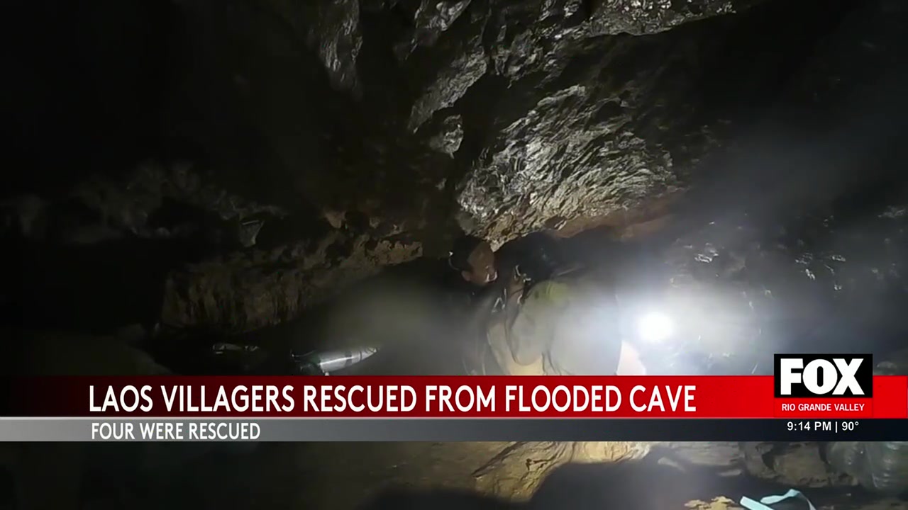 Flooded Cave Rescue: Dramatic Rescue: Four Villagers Saved After 10 ...
