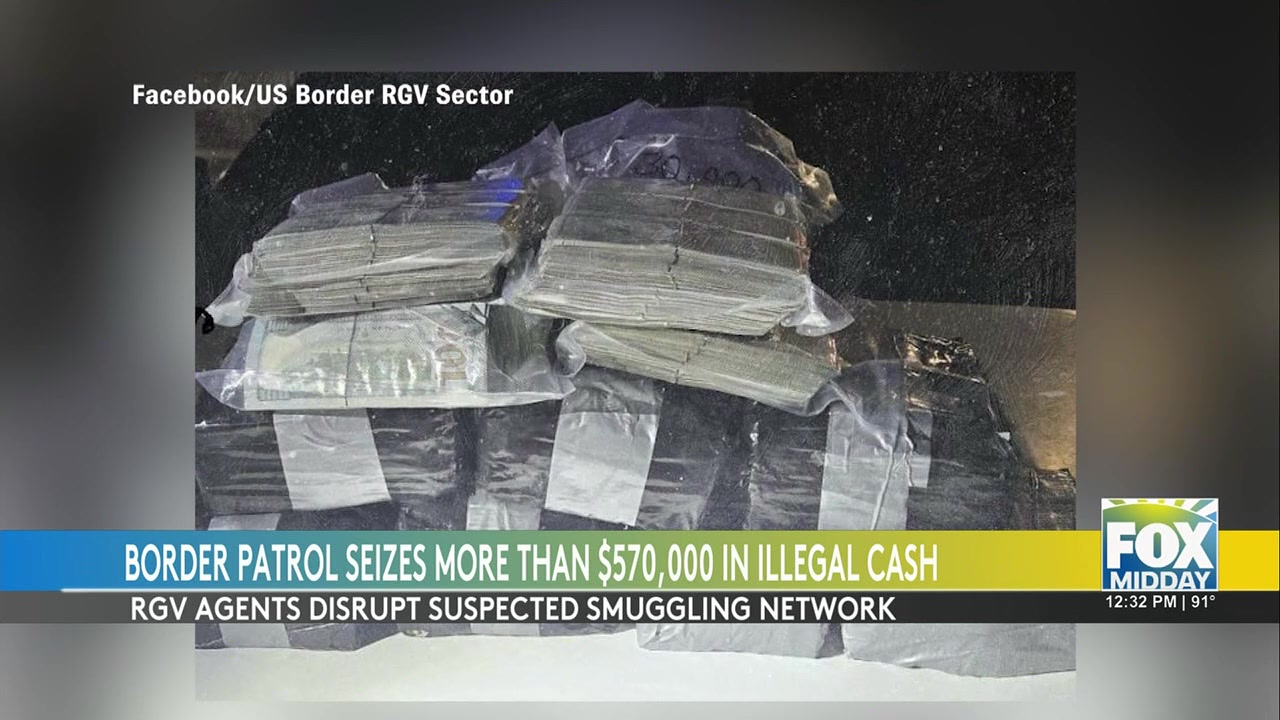 Border Patrol Cash Seizure: Border Patrol Seizes Over $570,000 To ...