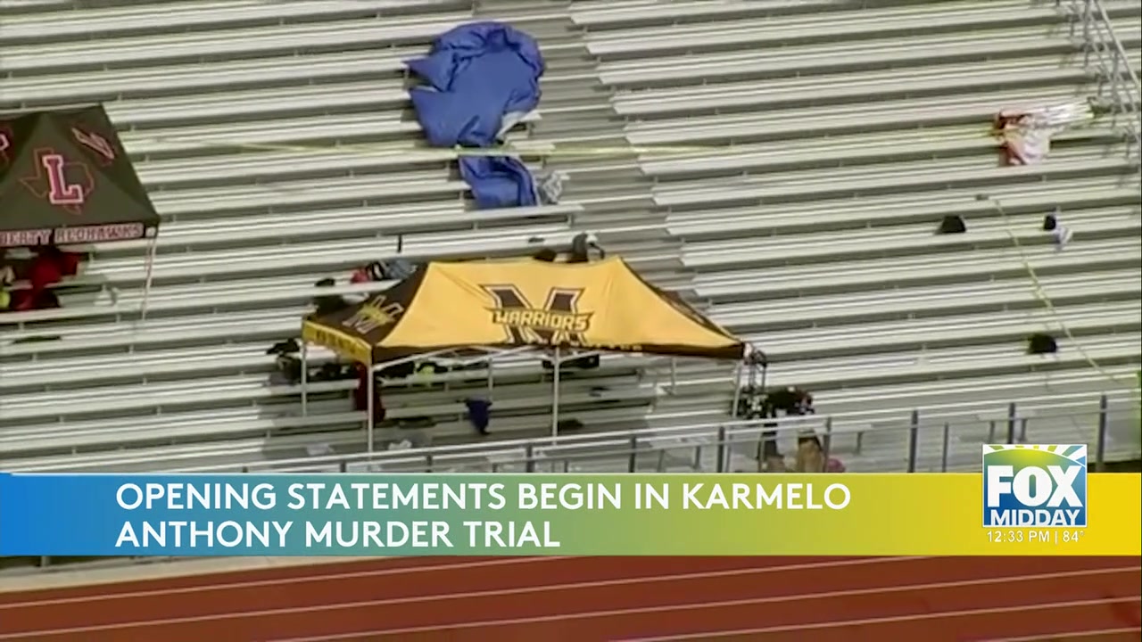 Murder Trial Of Former Texas High School Athlete Carmelo Anthony Draws National Attention Carmelo Anthony