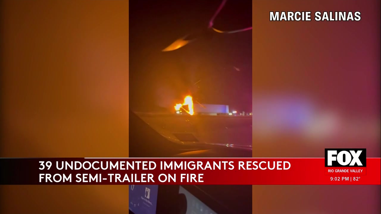 Border Patrol: Fiery Pursuit Ends In Rescue Of 39 Undocumented Immigrants On Highway 281