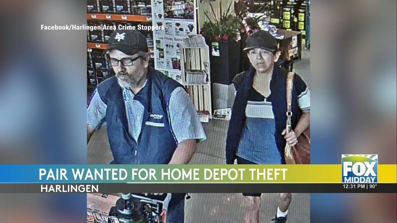Harlingen Theft: Harlingen Police Seek Public Help Identifying Home Depot Theft Suspects