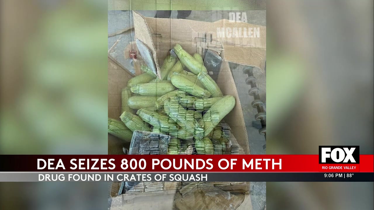 Methamphetamine Seizure: Federal Authorities Seize Over 1,000 Pounds Of Illegal Drugs In Rio Grande Valley