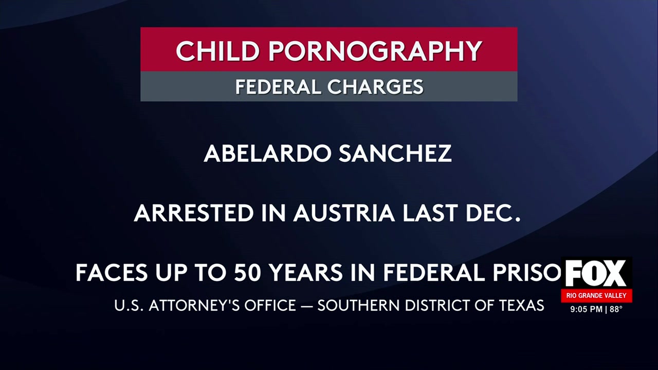 Federal Child Porn Charges: Mexican National Pleads Not Guilty To Federal Child Pornography Charges