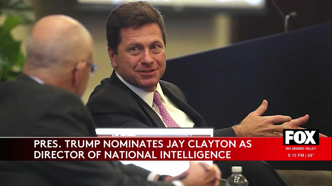 Trump Names Jay Clayton As Director Of National Intelligence After Gabbard Resignation