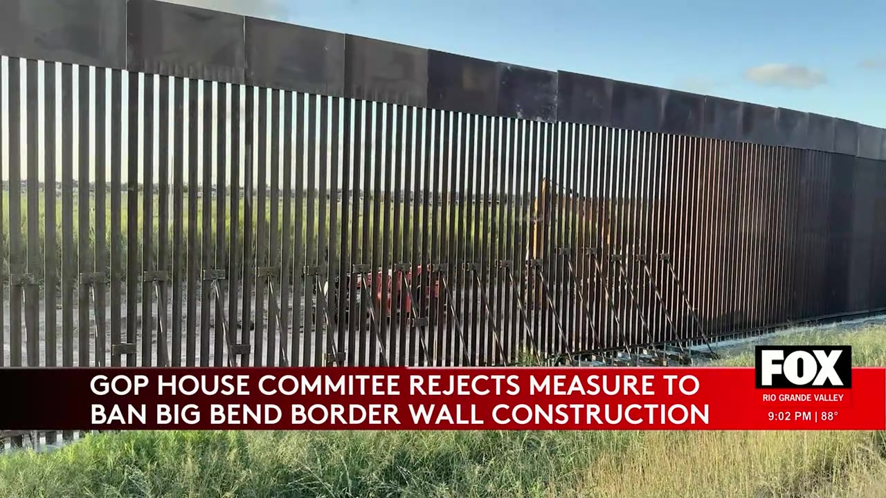 Big Bend Border Wall: Border Wall Project Pushes Forward At Big Bend National Park Amid Opposition Big Bend border wall