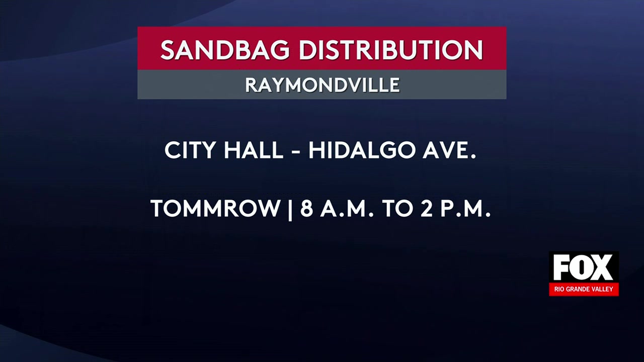 Raymondville Offers Sandbags To Residents Ahead Of Potential Flooding