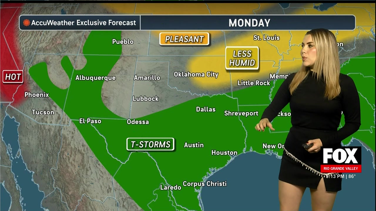 Full South Texas Weather Forecast: Rainfall, Thunderstorms, And Heat Ahead