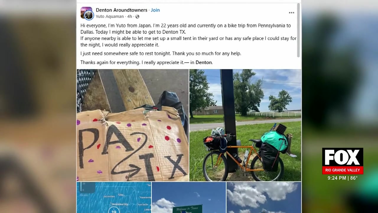 Japan FIFA World Cup Fan: Japanese Student Bikes 1,200 Miles To Dallas For FIFA World Cup