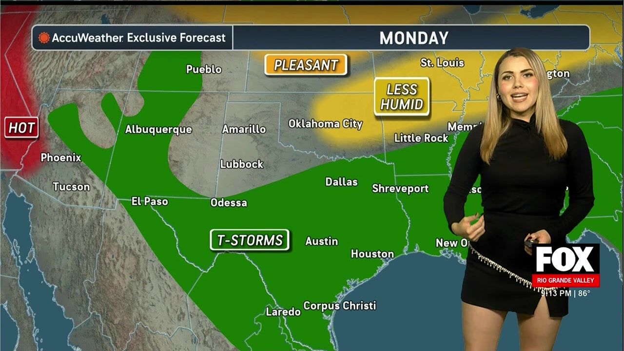 Full Weather Forecast: Rainfall Risks And High Temperatures Continue Across South Texas