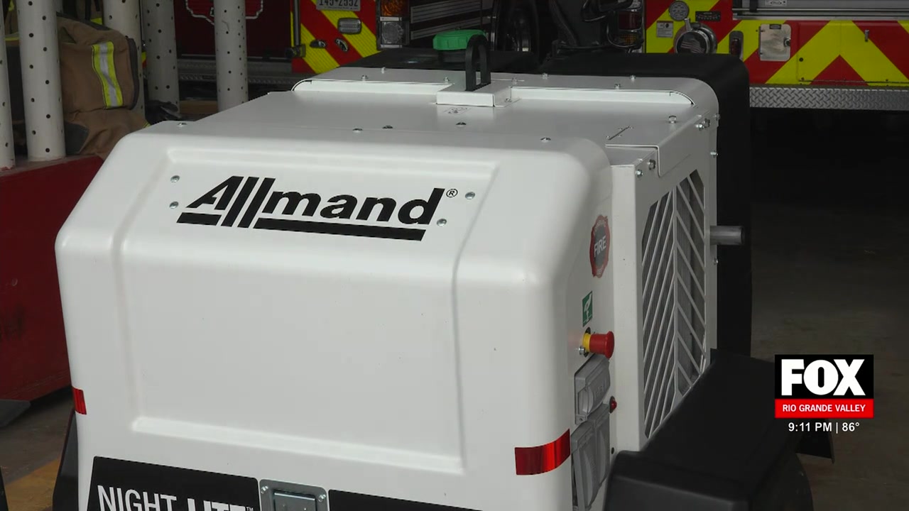 Edinburg Fire Department Boosts Emergency Lighting With State Grant