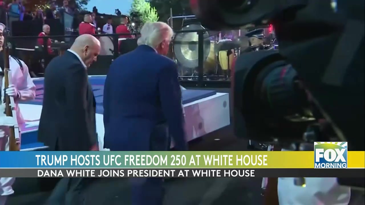 Trump Birthday: President Trump Hosts UFC Freedom 250 For Birthday At White House