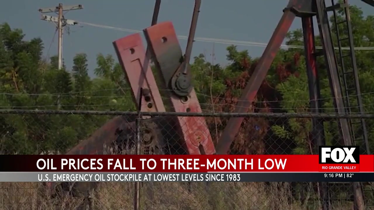 Oil Price Drop: Oil Prices Plummet As U.S. Emergency Reserves Hit Historic Low