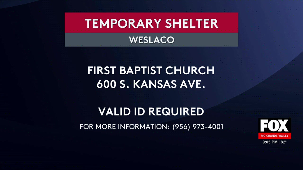 Weslaco Shelter: Weslaco Church Opens Doors As Emergency Shelter Amid Heavy Rainfall