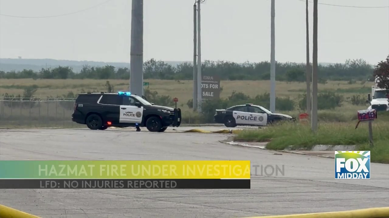 Laredo Fire: Hazmat Fire Sparks Massive Emergency Response In Laredo