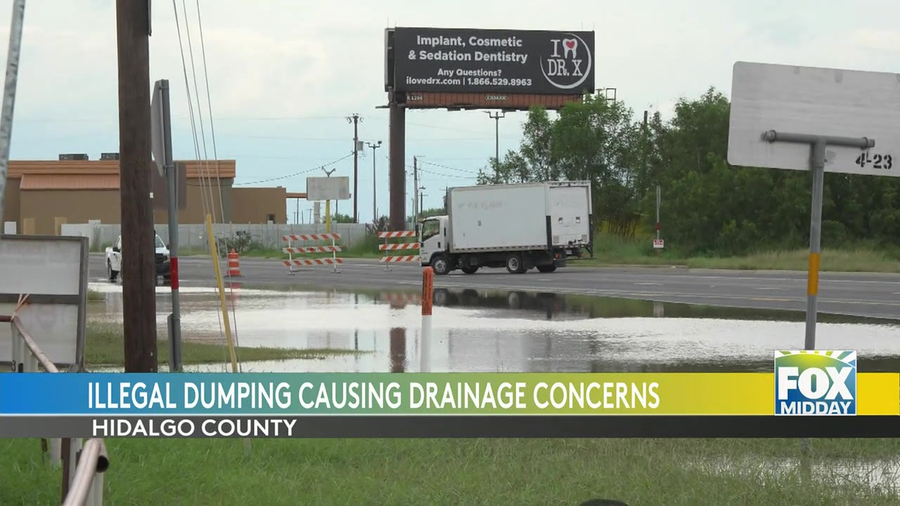 Illegal Dumping Behind Local Flooding, Drainage Crews Race To Clear Debris