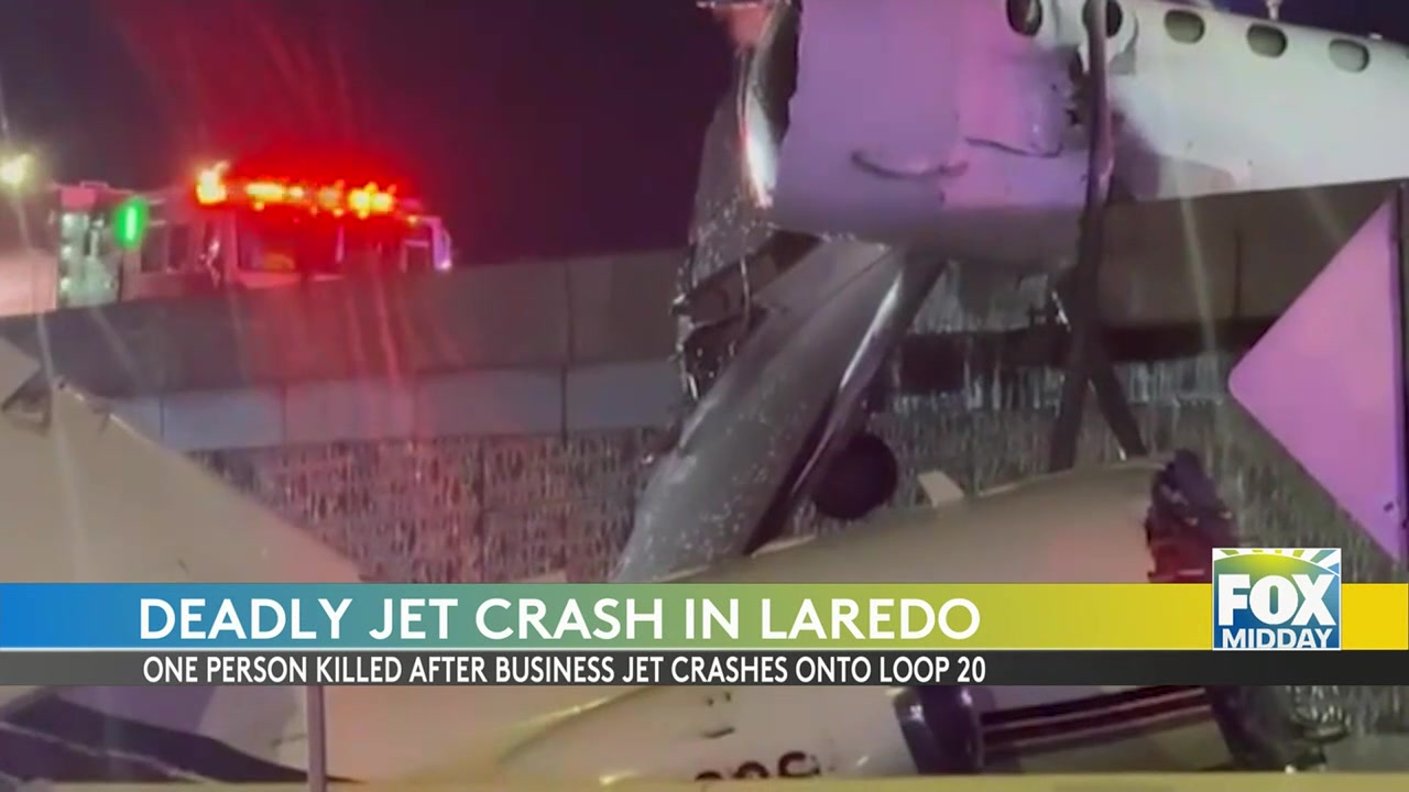 Laredo Plane Crash: Business Jet Crash In Laredo Leaves One Dead, Sparks Federal Probe
