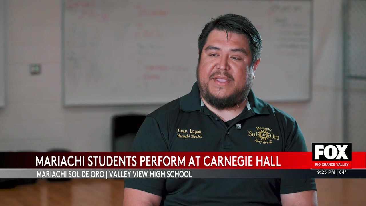 Valley View Mariachi Students Perform At Carnegie Hall, Representing South Texas Pride