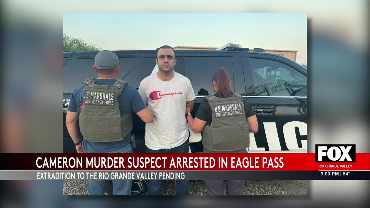 Eagle Pass Arrest: Suspect In Cameron County Homicide Captured At Border