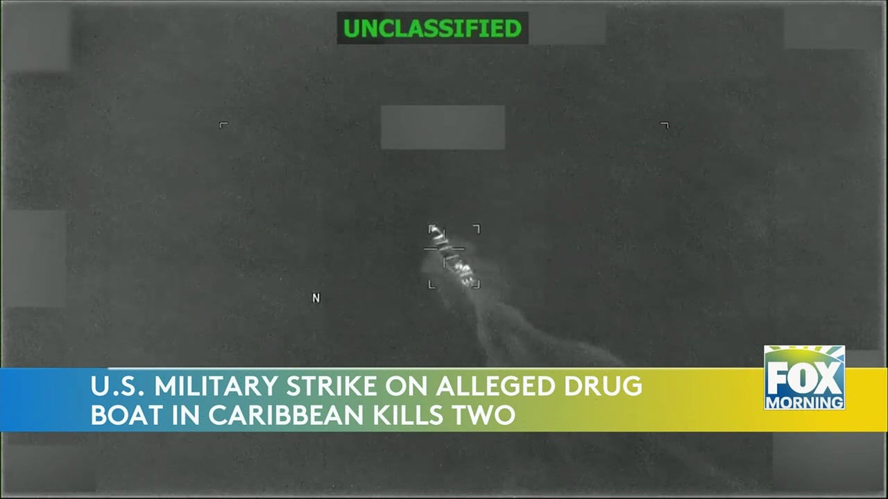 US Military: U.S. Military Targets Drug Smuggling Vessel In Deadly Caribbean Operation