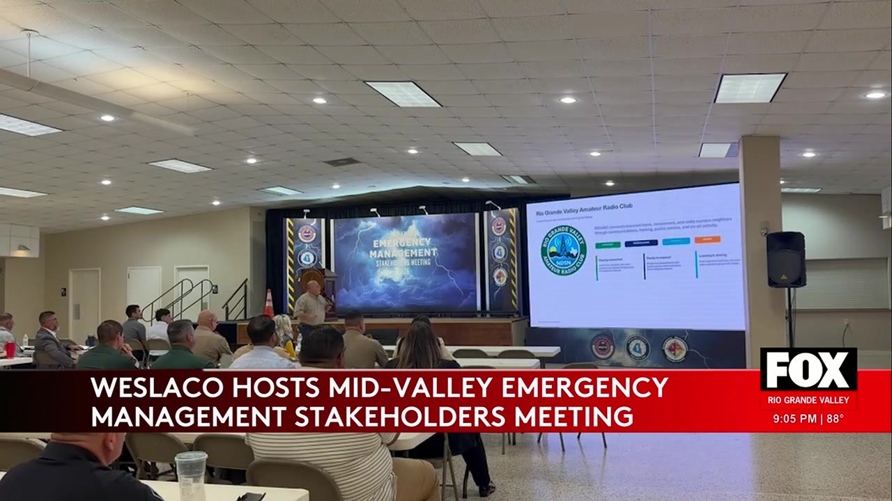 Westlaco Emergency Management: Westlaco Hosts Annual Emergency Management Stakeholders Meeting