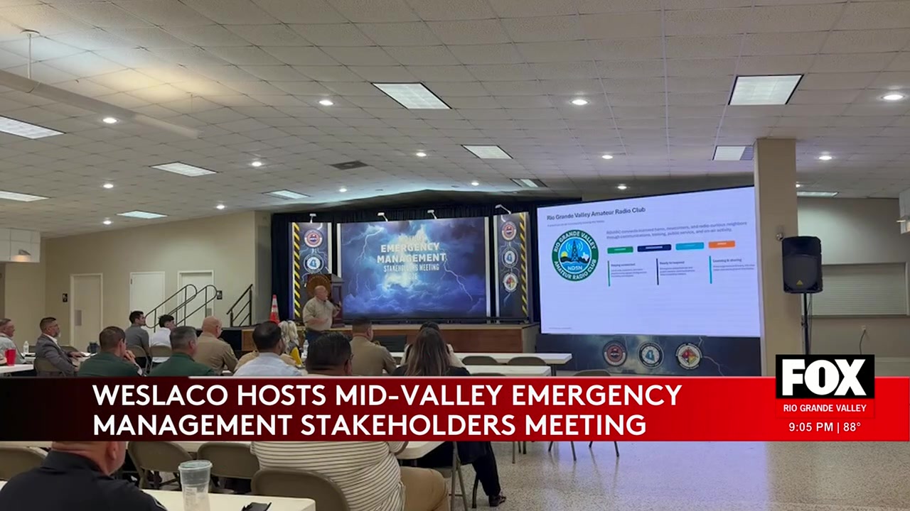 Westlaco Emergency Meeting: Westlaco Hosts Emergency Response Summit Amid Severe Weather Season