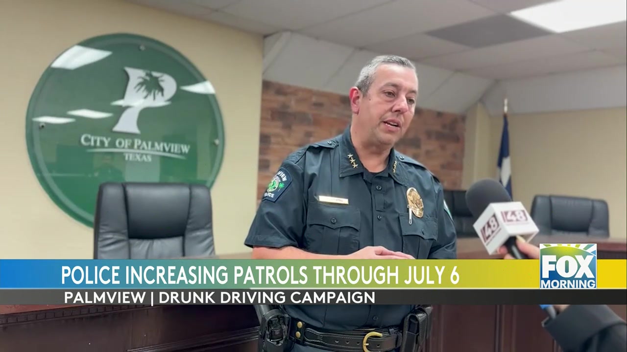 Palmview Police Launch DUI Patrol Blitz Ahead Of July Fourth Festivities