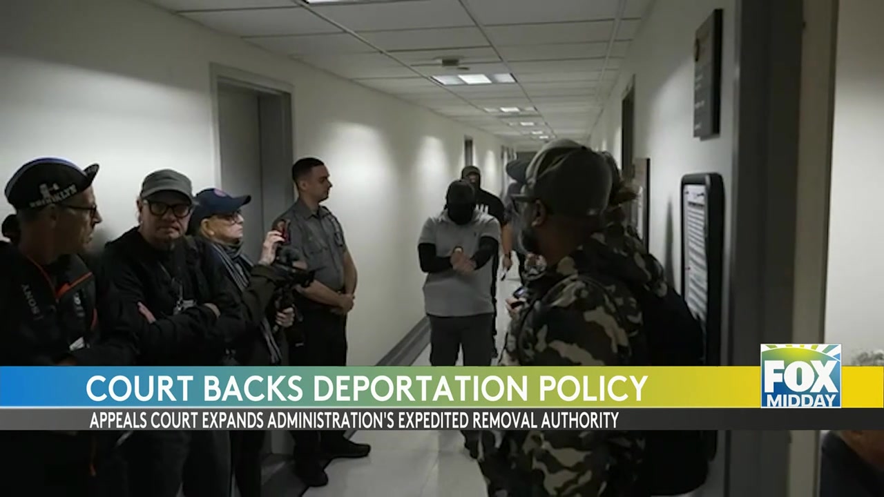 Federal Appeals Court Backs Trump Administration On Expedited Deportations