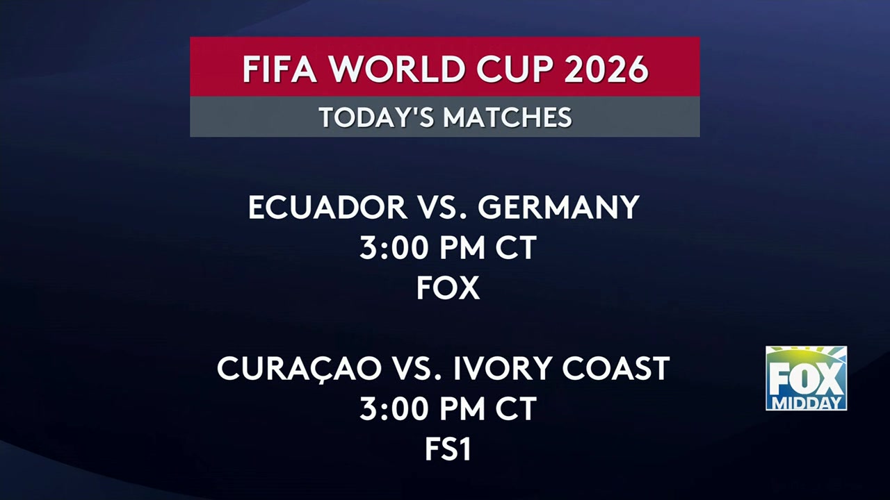 World Cup Soccer Schedule: Today’s World Cup Matches: Times And Teams For Soccer Fans