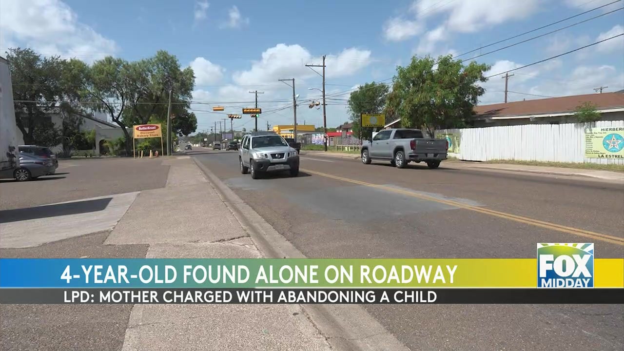 Laredo Child Found: Mother Arrested After Four-Year-Old Found Wandering At Night In Laredo