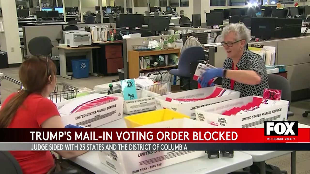 Trump Mail-in Voting Order: Federal Judge Blocks Parts Of Trump’s Executive Order On Mail-In Voting