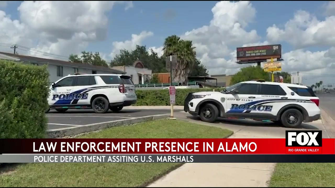 Alamo Police Operation: Strong Law Enforcement Presence In Alamo Linked To US Marshals Operation