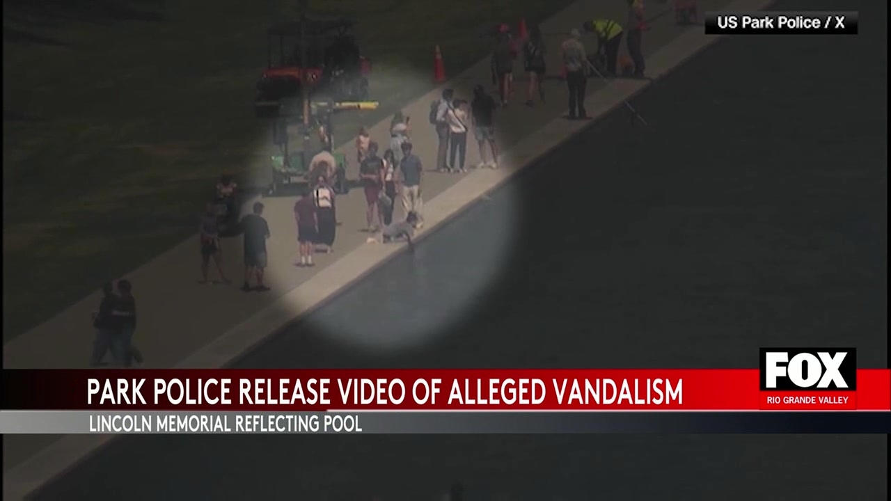 Lincoln Memorial Reflecting Pool Vandalized; Seven Arrested Including Former Olympian