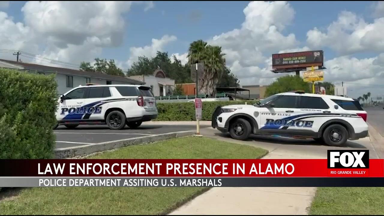 Alamo Police: Law Enforcement And U.S. Marshals Conduct Operation In Alamo Neighborhood