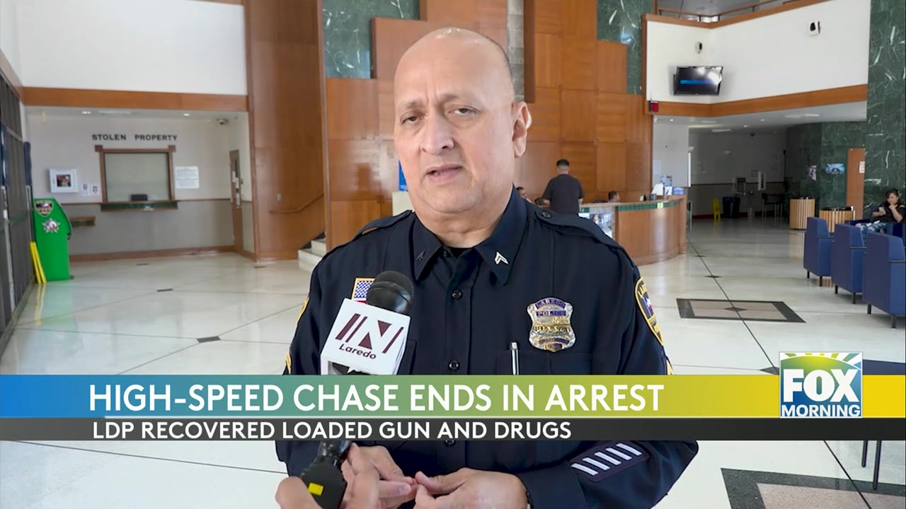 Laredo Police Pursuit: Laredo Police Arrest Man After Dramatic Pursuit And Drug Bust