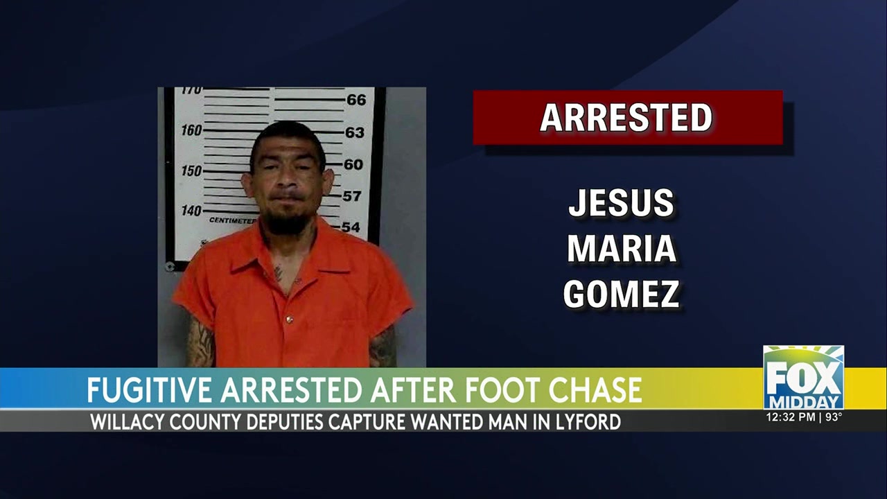 Willacy County Sheriff Arrest: Willacy County Sheriff’s Deputies Arrest Fugitive After Tip, Pursuit In Lyford