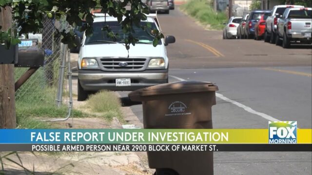 Laredo Police Investigate False Armed Person Report At Market Street Residence