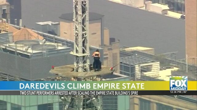 Daredevil Couple Arrested After Empire State Building Stunt Sparks Security Questions