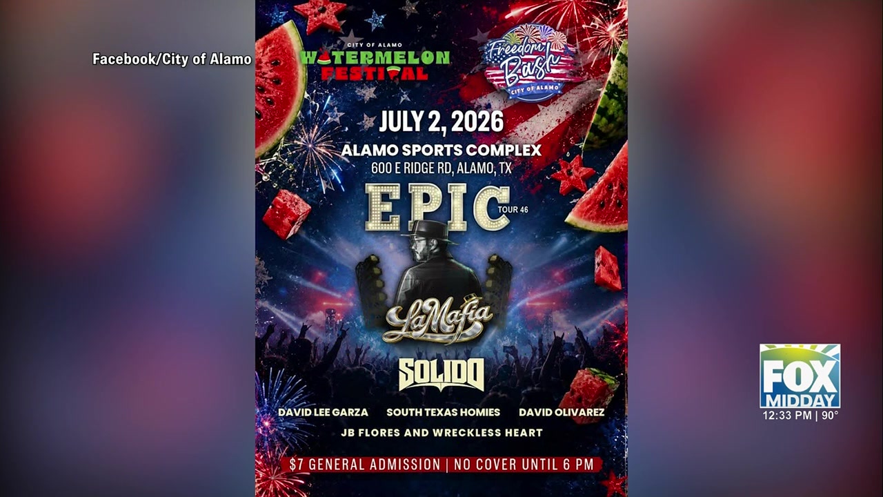 Alamo Watermelon Freedom Bash: Alamo Hosts Watermelon Freedom Bash To Celebrate Independence Day