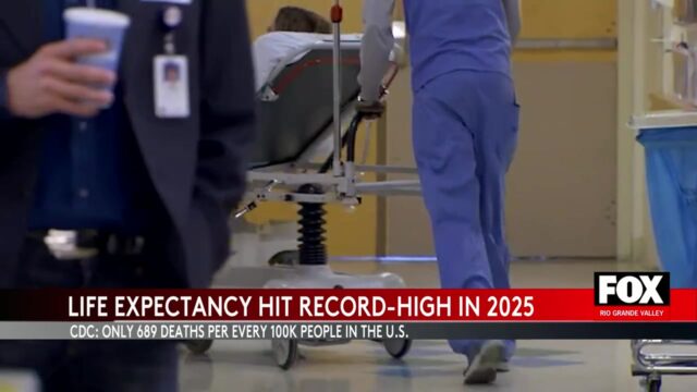 CDC Reports U.S. Life Expectancy Likely Hit Record High In 2025