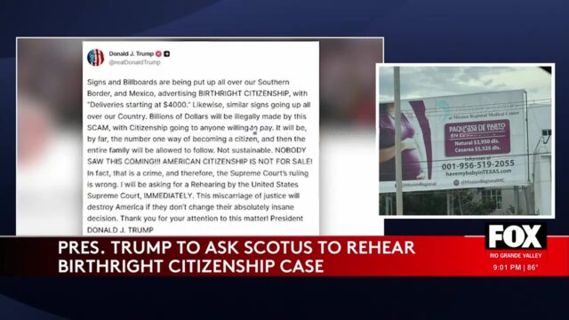 Trump To Appeal Birthright Citizenship Ruling To Supreme Court